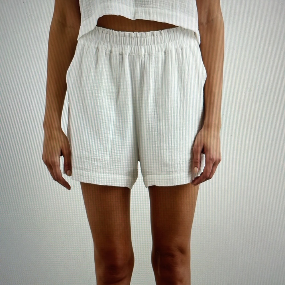 Rails Leighton Short Size Xl White Relaxed Fit Sm… - image 8